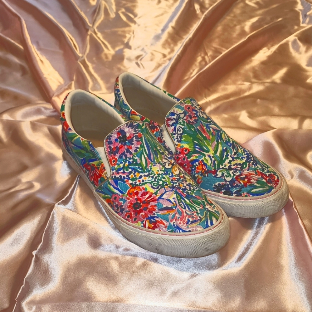 Lilly Pulitzer Amalfi Alligator Isle Julie Sneakers